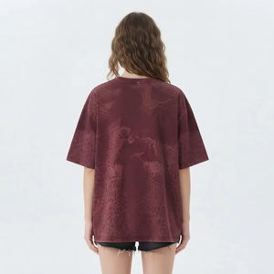 Camisetas Extra Grandes para Mujer, Tela Transpirable, Corte Holgado, Uso Diario Informal, Cuello Redondo, Atuendo Suave y Cómodo, Ropa de Verano - Product Image 5