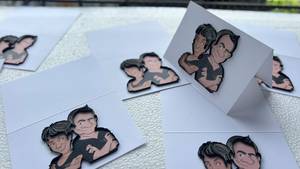 การ์ดควิลลิ่งสีดำทำมือ ลายนูนพิมพ์ลายกระดาษประณีต ดีไซน์ตัวละครจากทีวีและภาพยนตร์ ของขวัญอวยพรสำหรับงานแต่งงานและงานฝีมือ - Product Image 4