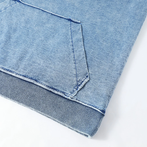 Sweat-shirt col rond en denim ZPB personnalisé, broderie chenille, sororité et fraternité grecques, unisexe, coton premium, lavage vintage - Product Image 3