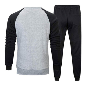 Nouvel Arrivage Survêtement Homme à Capuche pour Sports d'Équipe, Ensemble de Jogging Rayé Noir, 100% Polyester, Imprimé - Product Image 2