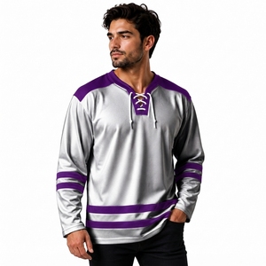 Jersey Deportivo de Hockey Personalizado, Uniforme de Equipo Premium, Fabricante de Marca Privada OEM, 100% Poliéster, Absorbe la Humedad, Disponible en Stock - Product Image 5