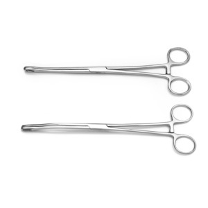 Pinzas Curvas para Esponja Foerster de 200 mm, 17-145-200, Instrumento Quirúrgico Manual de Acero Inoxidable de Precisión para Cirugía General - Product Image 1