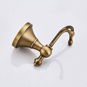 Gancho de latón macizo multiusos para colgar en la puerta, gancho individual para batas y abrigos, el más vendido en oferta. - Product Image 4