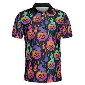 Camiseta profesional con cuello redondo uniforme de Halloween tejido 100% algodón de gran tamaño personalizable Canadá escuelas profesores al por mayor - Product Image 5