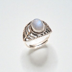 925 Sterling Silver Rainbow <b>Moonstone</b> <b>Ring</b> Beautiful Oval Cut With Bezel Setting Bohemian Style Classic <b>Ring</b> Available For Women - Product Image 3