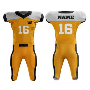 Uniforme de football américain Elite, tenue d'entraînement légère à manches courtes personnalisée pour les joueurs, pour hommes - Product Image 1