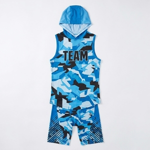 Summer Flag Football Uniform Set Short Sleeve 100% Polyester Breathable Plus Size Customizable OEM Service - Product Image 3