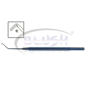 Nagahara Phaco Chopper Derecho de Titanio, Instrumento Oftálmico para Cirugía de Cataratas y Discección del Núcleo, Certificado CE por Blush Surgical - Product Image 1