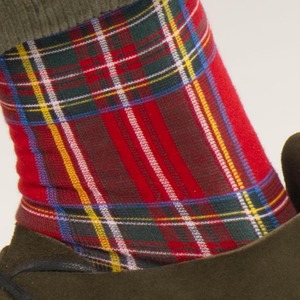 Wool <b>Knee</b> <b>High</b> Scottish Kilt Hose <b>Socks</b> Made in Pakistan for Performance Highland Dress and Parade Use - Product Image 6