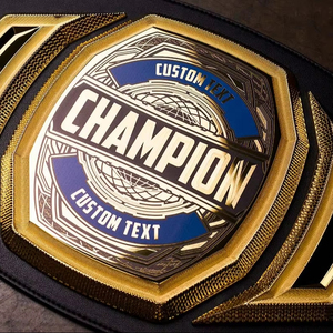 Ceinture de championnat poids lourd personnalisée, ceinture de championnat IWGP, ceinture d'arts martiaux unisexe chez SAMMY WEARS - Product Image 1