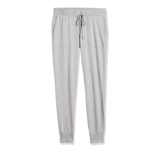 Pantalon de jogging cargo taille haute pour femme, coupe large et ample, en molleton de coton, style streetwear décontracté, personnalisé, avec poches - Product Image 1
