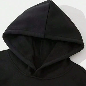 Pull à capuche imprimé tendance pour homme Style fermeture éclair Respirant Confortable Coton Polaire/Polyester Tissu Brodé Hiver - Product Image 1