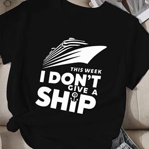 เสื้อยืดสตรีลายสมอเรือ - Product Image 1