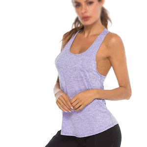Camiseta sin mangas transpirable para mujer, diseño propio, ligera, para gimnasio, uso de verano - Product Image 5