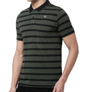 Chemises polo pour hommes respirantes et à séchage rapide, chemises polo pour hommes avec logo personnalisé imprimé, chemises polo pour hommes élégantes de haute qualité - Product Image 4