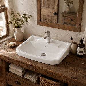 Taiwan Hotel Villa Office Countertop Oval Art Wash Eco-Friendly Slim Granite Space Saving Modern Square Vessel Washroom Drainer - Product Image 2