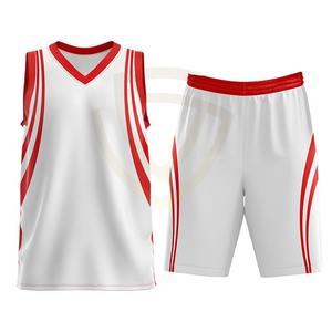Uniforme de Baloncesto de Verano Elegante y Transpirable de Tela Cómoda, Uniforme de Baloncesto al por Mayor para Hombre - Product Image 1