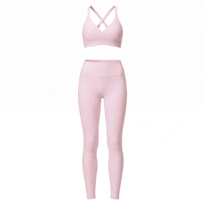 Women's Fitness <b>Gym</b> <b>Set</b> Premium Performance Sportswear Moisture Wicking Quick Dry Breathable Wrkout Training Activewear 2 Pieceo - Product Image 4
