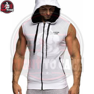 Ropa Deportiva, Nueva Colección Otoño, Sudadera sin Mangas para Gimnasio, Estilo Moderno, Personalización Completa con Logotipo Impreso, Transpirable - Product Image 4