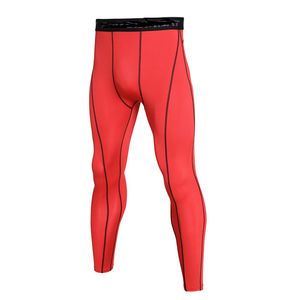 Pantalones de Compresión para Hombre, Impermeables, Antipilling, Transpirables, de Spandex y Poliéster, Ajustados, con Cintura Elástica, Tejido Ligero de Secado Rápido - Product Image 1