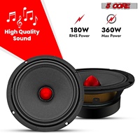 Haut-parleur de subwoofer de voiture 6,5 pouces 360W 5 cœurs, 4 ohms, basses profondes, pièce de rechange, fabriqué en Chine