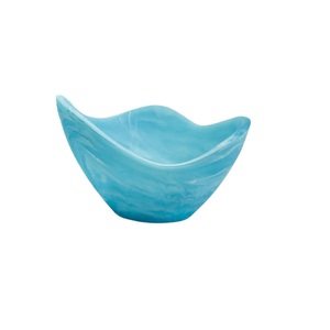 Tazón Profundo para Servir, Ligero, Resistente al Calor, Sin Recubrimiento, Apto para Alimentos, con Efecto Mármol Moderno, Pulido con Resina, Estilo Imperial - Product Image 1