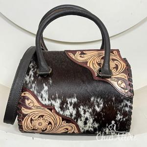Nuevo Bolso de Viaje de Cuero Vacuno Grabado a Mano Estilo Western, Bolso Bandolera Moderno, Proveedor Mayorista Personalizado - Product Image 1