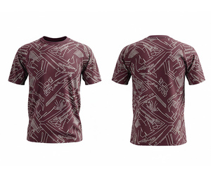 Camisetas de Cuello Redondo con Sublimación Completa, Tela Suave, Diseño Personalizado |   Tallas para Hombres, Mujeres y Jóvenes | Ropa Deportiva Ligera de Secado Rápido para Entrenamiento - Product Image 6