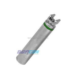 Manivela de Laringoscopio de Acero Inoxidable con Fibra Óptica LED, Manivela Convencional Reutilizable de Davicon Enterprises - Product Image 5