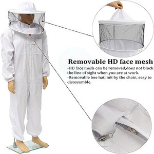 Trajes de Apicultura Tiago Sports Transpirables, Impermeables y Ligeros con Respirador, Hechos a Medida para Venta en Línea - Product Image 3