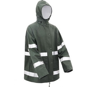 Men OEM Supply Reversible Eco-Friendly 10,000mm Waterproof Breathable Windproof Polyester/Nylon Full Sleeve Hooded Casual - Product Image 6