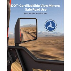 Porte Tubolari per Jeep, Set 4 Porte per Jeep Wrangler JL JLU Gladiator JT 4XE 2018-2026, Porte Tubolari Anteriori e Posteriori in Acciaio - Product Image 3