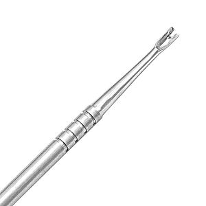 Coupe-cuticules professionnel en V double tête UBI 11,8 cm en acier à haute teneur en carbone, repousse-cuticules, manucure pédicure double usage, durable - Product Image 2