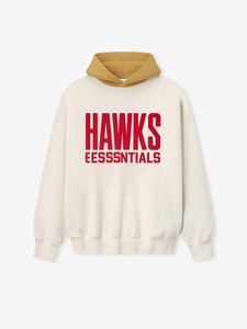Customise Oversized Essential Style Drop shoulder Pullover Heavyweight 100% Premium Cotton Fleece Hoodie With Custom Printing - Product Image 1