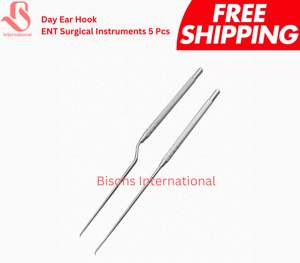 BISONS Instrumento Quirúrgico Manual de Gancho Auricular, Certificado CE ISO13485, de Acero Inoxidable de Alta Calidad para Uso en Clínicas ORL y Hospitales, Venta al por Mayor - Product Image 2
