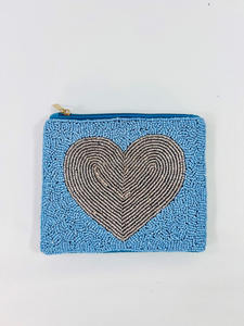 Porte-monnaie perlé sur le thème du golf avec fermeture magnétique pochette pliable sac portefeuille fait main femmes amoureux du sport - Product Image 2