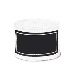 Bandes de maintien élastiques en coton pour les mains, pour l'entraînement de boxe, avec logo personnalisé, accessoires de sport et de fitness - Product Image 3
