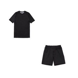 Vêtements d'entraînement MMA en gros, tenues de fitness, ensemble personnalisé de rashguard et de shorts pour hommes, vêtements de combat MMA, kimono de Jiu Jitsu et grappling - Product Image 5