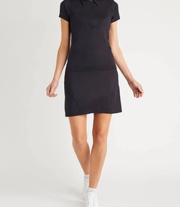 Women's Blue Short Sleeve <b>Polo</b> <b>Shirt</b> With <b>Zip</b> <b>Neck</b> Turn Down Collar Casual Quick Dry Knitted Polyester Solid Color - Product Image 2