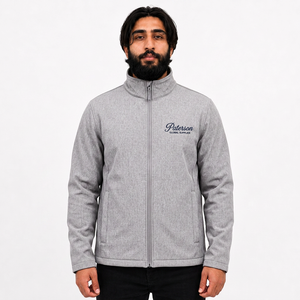 Custom <b>zip</b> <b>up</b> <b>jacket</b> wholesale for US casual outerwear brands with low MOQ production private label - Product Image 5