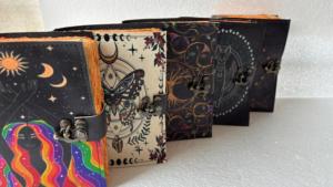 Diario de Cuero PU Vintage, Cuaderno con Impresión Digital, Papel de Algodón Hecho a Mano con Borde Decorativo, Diario Antiguo, Cuaderno de Dibujo, Venta al por Mayor - Product Image 3
