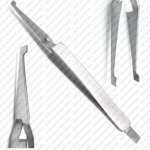 Dental Bonding Tweezers Reverse Action Orthodontic Pliers <b>Bracket</b> Placement Tweezer Stainless Steel Orthodontic Instruments - Product Image 6