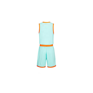 Uniforme de basket-ball pour hommes personnalisé, jersey cousu de bonne qualité, imprimé par sublimation, ensemble respirant, style personnalisé - Product Image 3