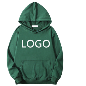 Sudaderas con Capucha de Algodón/Poliéster, Estilo Regular, Casuales, Holgadas, con Logotipo Bordado Personalizado, para Hombre - Product Image 1