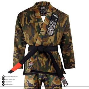 Pro Series BJJ Gi 100% Cotton Pearl Weave Custom Logo Brazilian Jiu Jitsu Kimono Grappling Uniform Training WearMen Women - Product Image 3