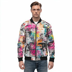 Chaquetas Deportivas Sublimadas para Entrenamiento, Chaqueta con Cierre y Cuello Alto, Chaqueta Deportiva Personalizada para Hombre, Chaquetas de Fútbol Sublimadas - Product Image 2