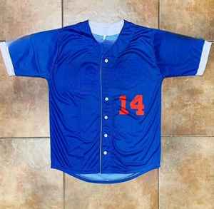 Maillot de baseball et de softball unisexe personnalisé de haute qualité avec impression ou broderie personnalisée, logo par sublimation, maillot en mesh - Product Image 4