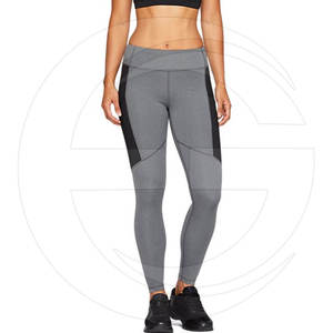 Leggings de yoga pour femmes, simples, solides, hautement élastiques, respirants, avec logo personnalisé, vêtements de sport, fournisseur OEM - Product Image 5