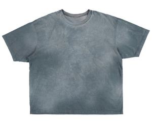 Wholesale Factory Custom Design Print Sun Fade Vintage Stone <b>Acid</b> Washed Distressed Oversize <b>Drop</b> Shoulder Heavy t Shirt - Product Image 4