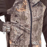 Veste de chasse et de pêche personnalisée de haute qualité, imprimée, coupe-vent, respirante, imperméable et isolée pour l'automne et l'hiver